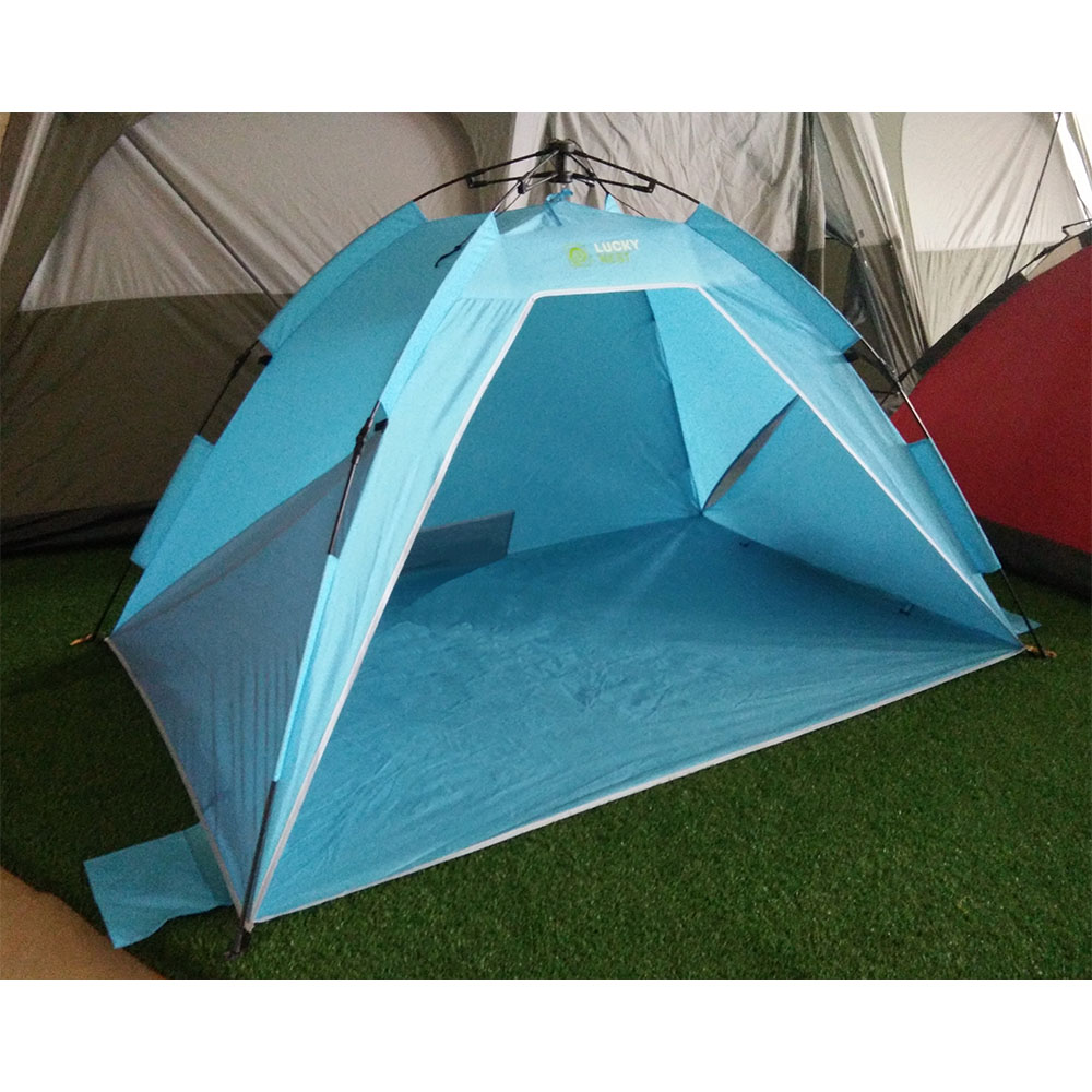 Automatic Beach Tent with drawstring head1
